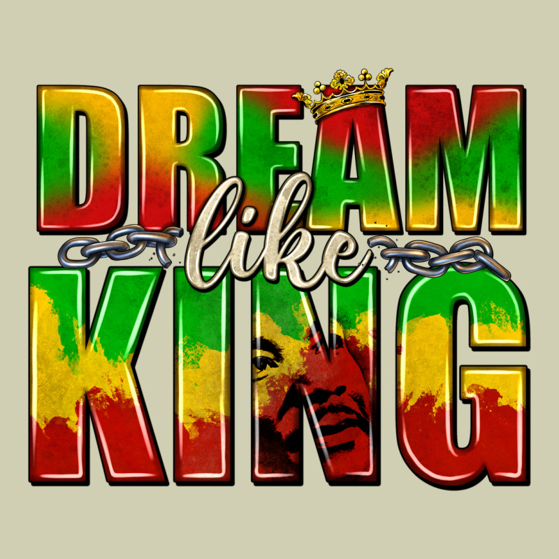 Dream Like King With Crown Heavy Core Tee by texasbilliewilder | Teevron