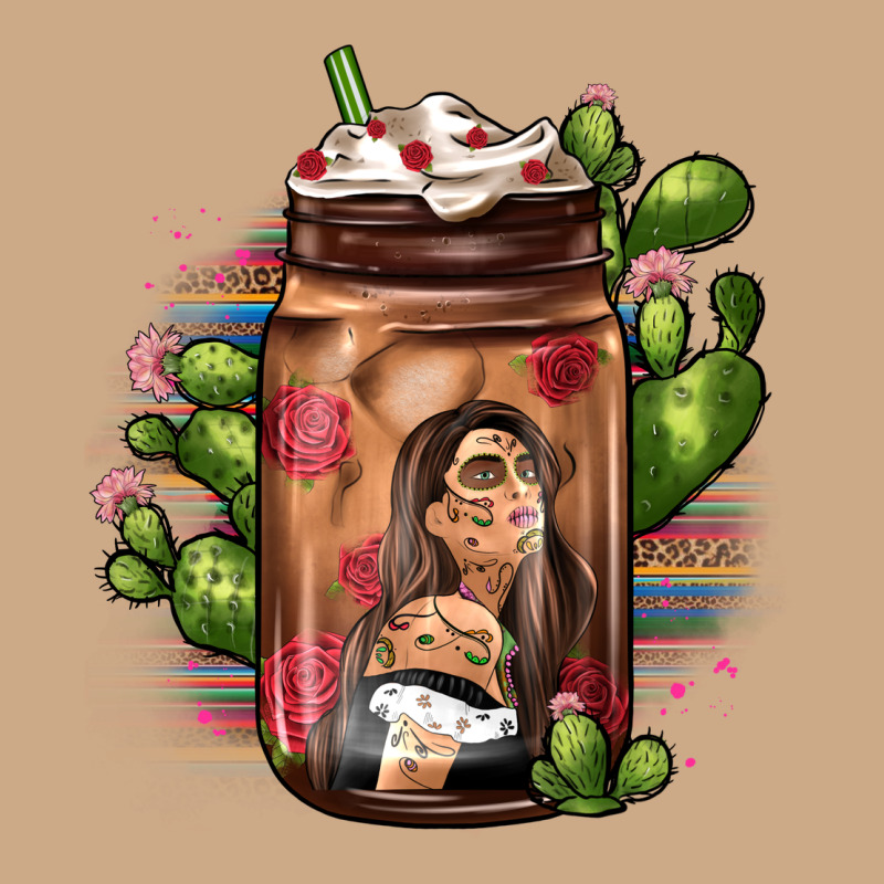 Mexican Coffee Cup Cactus Vintage Hoodie by JahusDesignShop | Teevron
