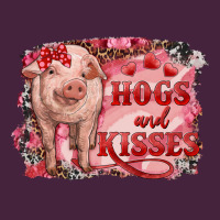 Valentine's Day Pig Hogs And Kisses Premium Tee | Teevron