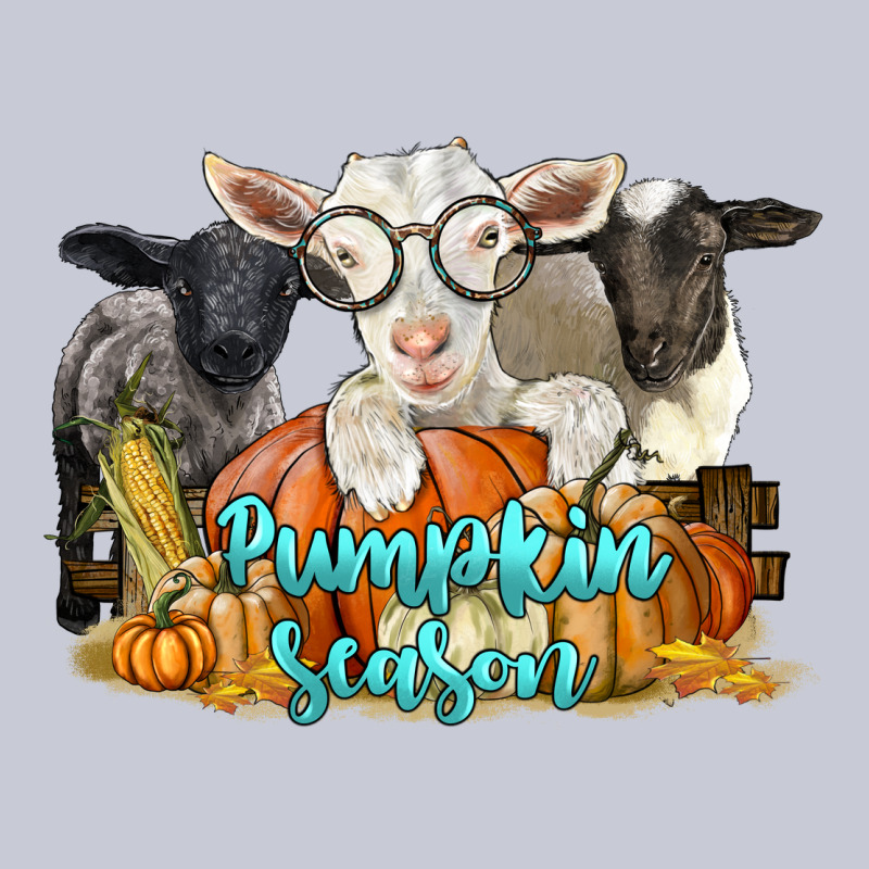 Pumpkin Season With Baby Sheeps And Goat Heavyweight Hoodie by LillyAllenDesigns | Teevron