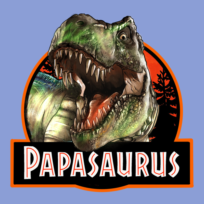 Western Papasaurus Papa Dinosaur Long Sleeve Tee by LillyAllenDesigns | Teevron