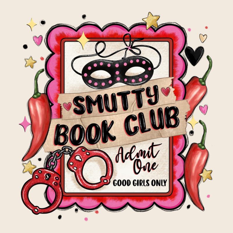 Smutty Book Club Admit One Good Girls Only Zipper Hoodie by MaliasSmallBusiness | Teevron
