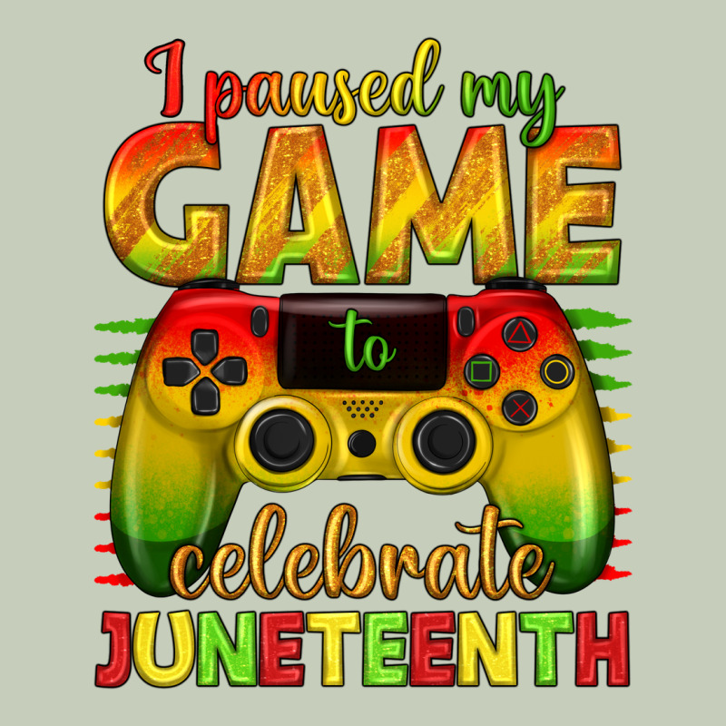 I Paused My Game Celebrate Juneteenth Ladies Tee by texasbilliewilder | Teevron