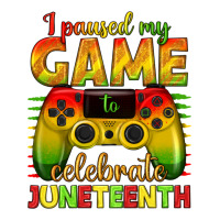 I paused my game celebrate Juneteenth | Teevron