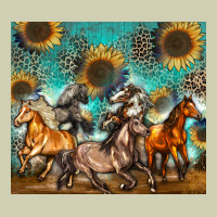 Western Horses Heavy Core Tee | Teevron