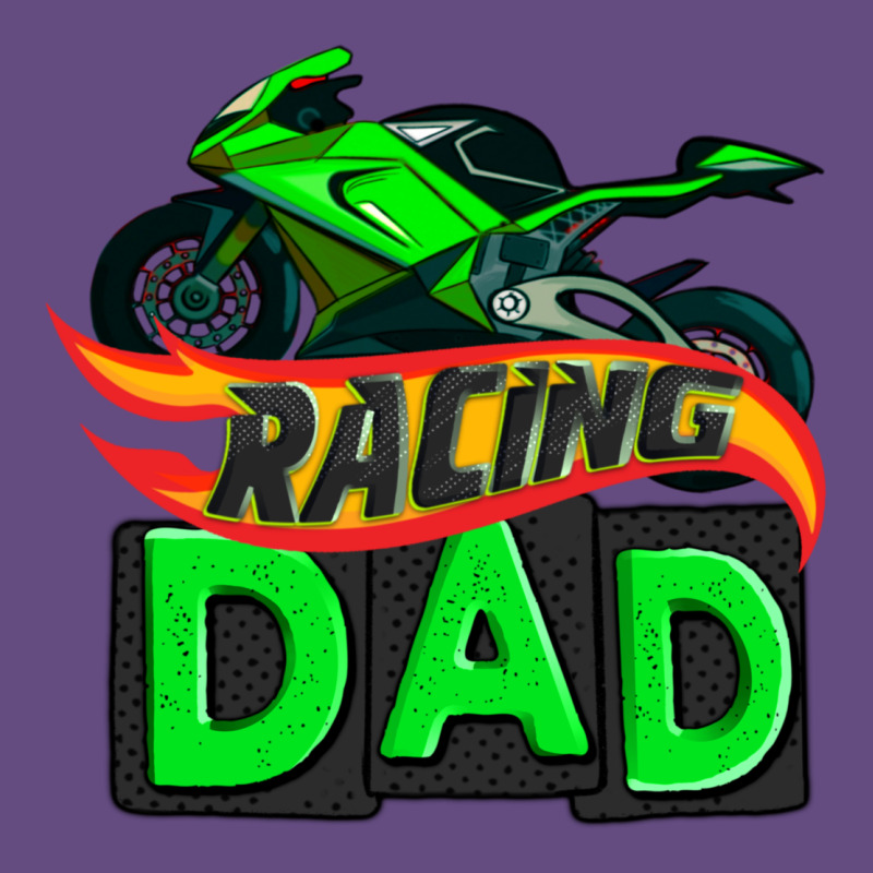 Racing Dad With Racing Motorcycle Vintage Hoodie by AdoDesignShop | Teevron