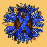 Colon Cancer Awareness Sunflower Vintage Hoodie | Teevron