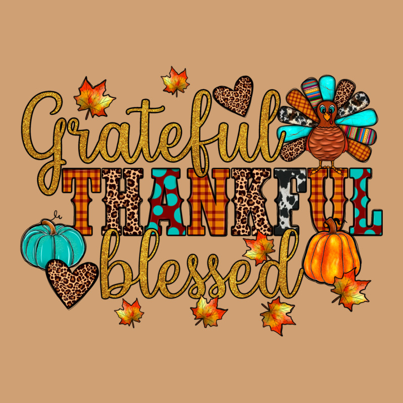 Grateful Thankful Blessed Vintage Tee by JahusDesignShop | Teevron