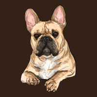 French Bulldog Sitting Heavy Core Tee | Teevron