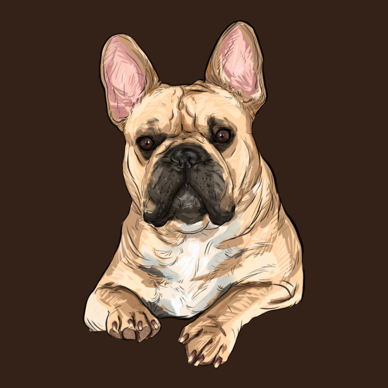 French Bulldog Sitting Heavy Core Tee by RanaPortraitStore | Teevron