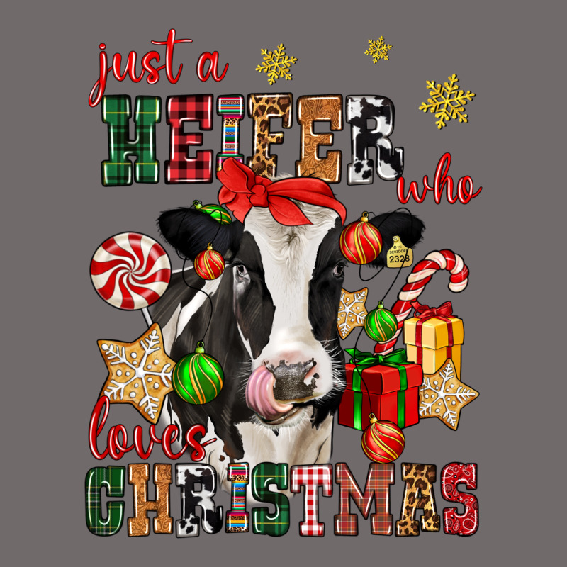 Just A Heifer Who Loves Christmas Cow Urban Hoodie by CowGirlArtShop | Teevron
