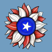 Sunflower Puerto Rico Flag Urban Heavy Tee | Teevron