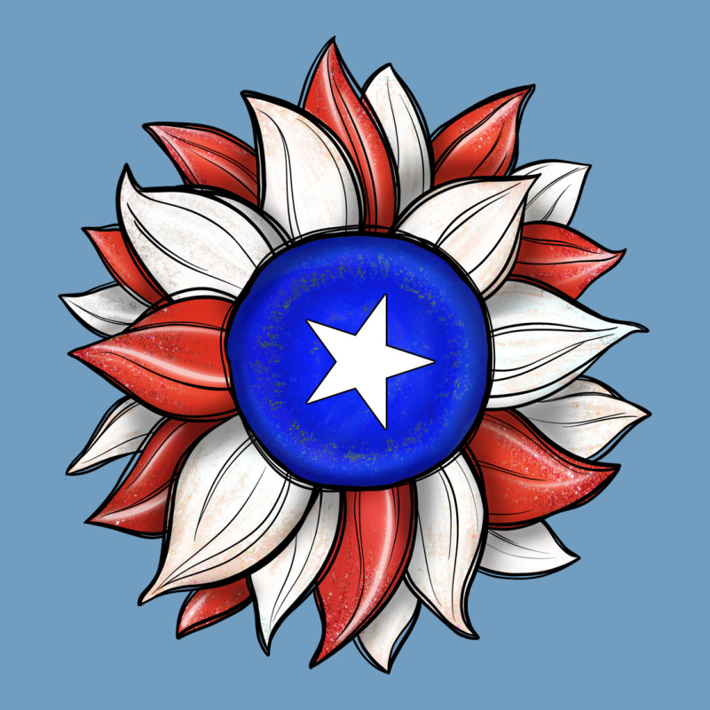 Sunflower Puerto Rico Flag Urban Heavy Tee by JahusDesignShop | Teevron