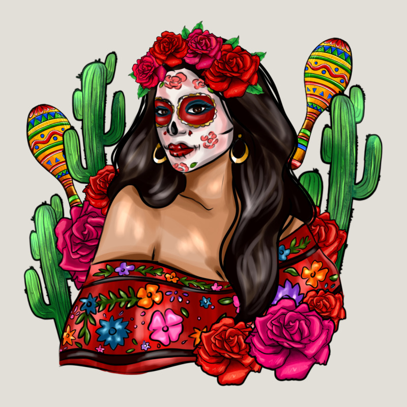Mexico Girl Heavy Core Tee by Zillion Design Studio | Teevron