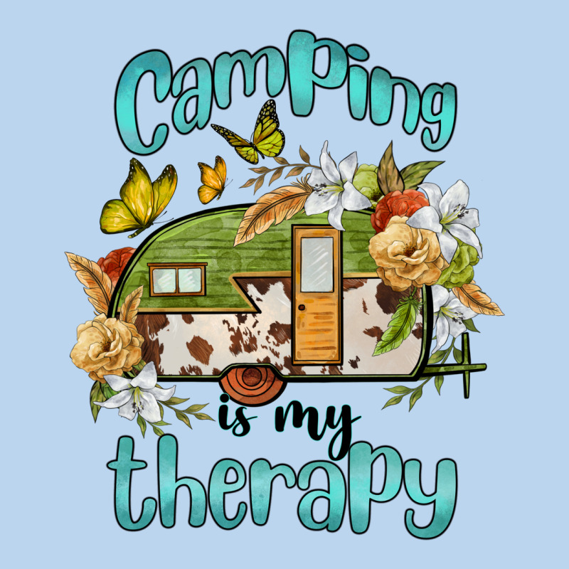 Camping Is My Therapy Classic Tee by BarkalooDesign | Teevron