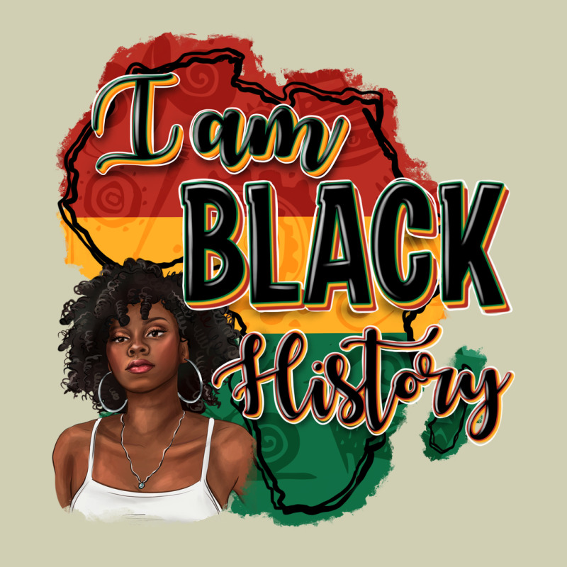 I Am Black History Heavy Core Tee by texasbilliewilder | Teevron