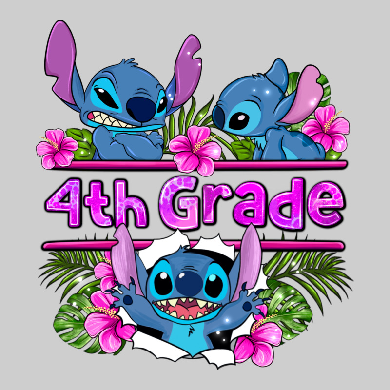 Preview Flower Stitch  4th Grade Premium Tee by AdoDesignShop | Teevron