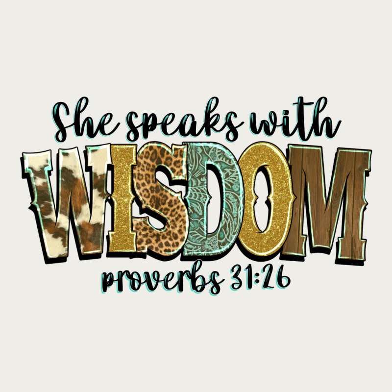 She Speaks With Wisdom Proverbs 31 26 Zipper Hoodie by NancyCooperArtShop | Teevron