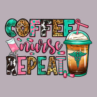 Nurse Coffee Repeat Vintage Tee | Teevron