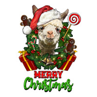 merry christmas alpaca face | Teevron