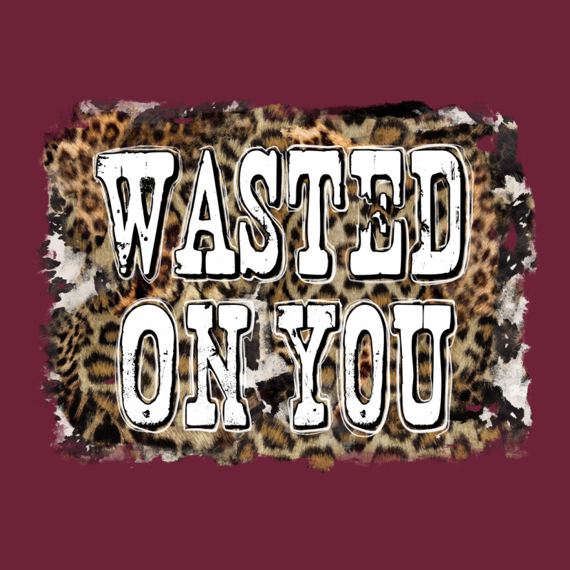 Western Wasted On You Background Long Sleeve Tee by LillyAllenDesigns | Teevron