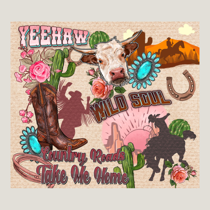 Yeehaw Western Heavy Core Tee by Zillion Design Studio | Teevron