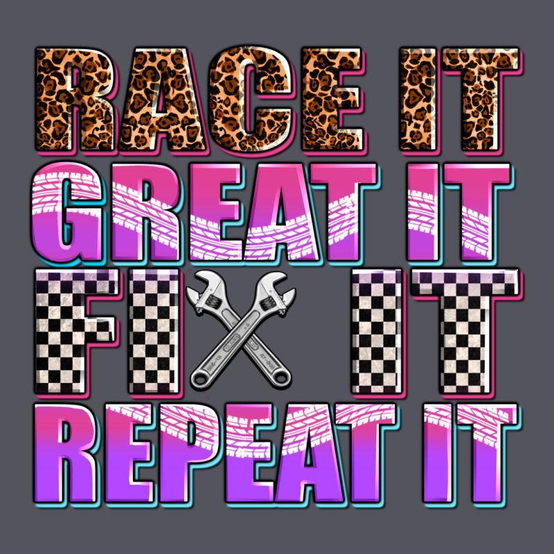 Race ıt Great ıt Fıx ıt Repeat ıt Vintage Hoodie by AdoDesignShop | Teevron