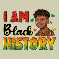 I Am Black History With Afro Black Boy Heavy Core Tee | Teevron