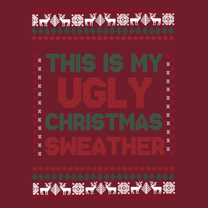 This Is My Ugly Christmas Zipper Hoodie by MaliasSmallBusiness | Teevron