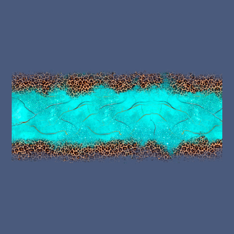 Turquoise Leopard Vintage Hoodie by JahusDesignShop | Teevron