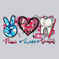 Peace Love Dental Heavyweight Sweatshirt | Teevron