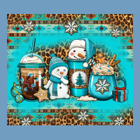 Winter Snowman Coffee Urban Heavy Tee | Teevron