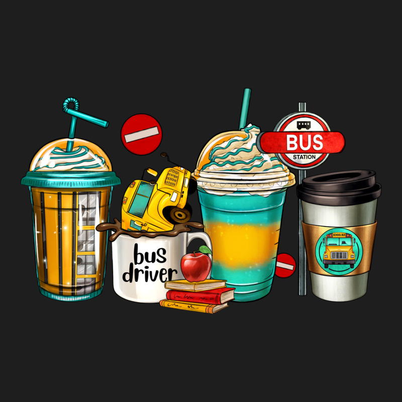 School Bus Driver Coffee Cups Classic Tee by Jasminsmagicworld | Teevron