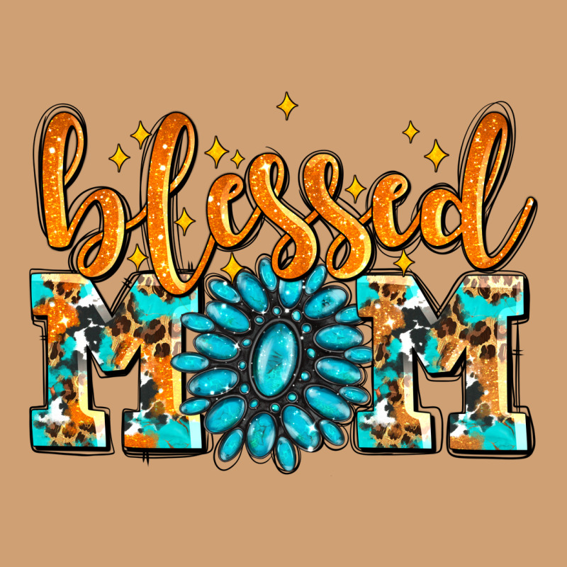 Blessed Mom With Gemstone Vintage Tee by AdoDesignShop | Teevron