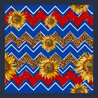 4th Of July Sunflower Seamless  Pattern Heavyweight Sweatshirt | Teevron