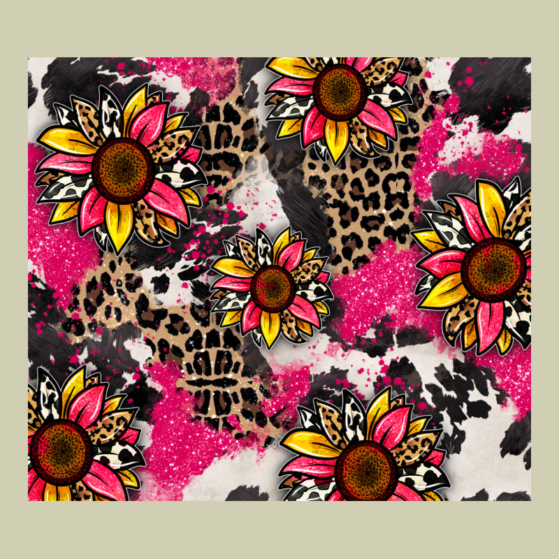 Sunflower Cowhide Heavy Core Tee by Zillion Design Studio | Teevron