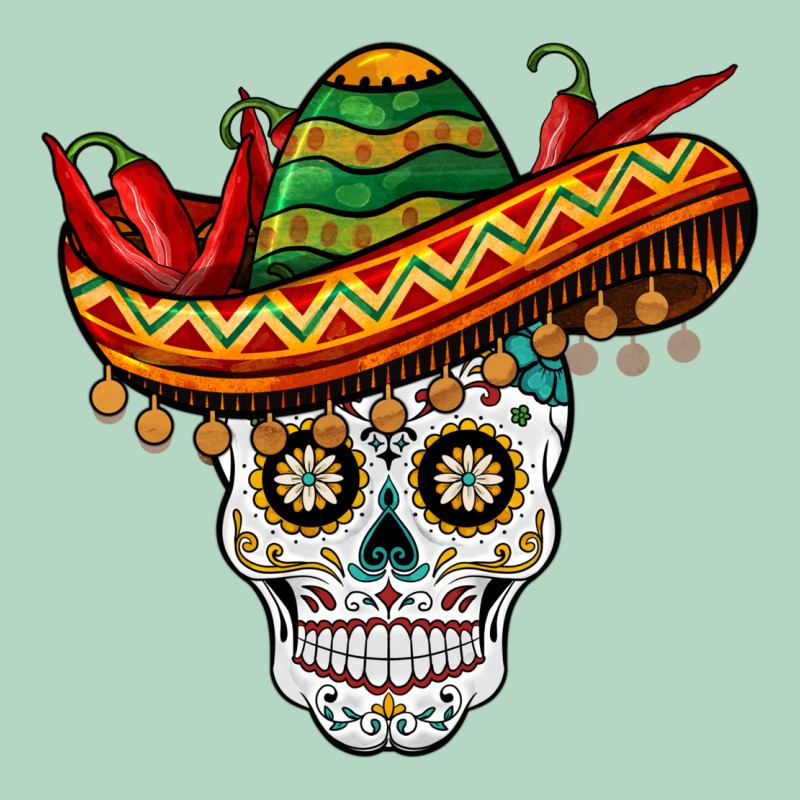 Cinco De Mayo Sombrero Skull Classic Tee by BarkalooDesign | Teevron