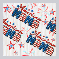 American Mama Seamless Pattern Heavyweight Sweatshirt | Teevron
