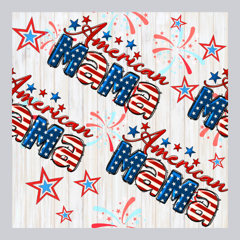 American Mama Seamless Pattern Heavyweight Sweatshirt by BundleAndBundleShop | Teevron