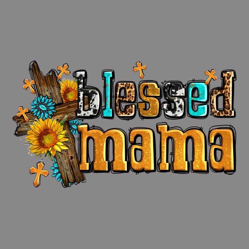 Blessed Mama Vintage Tee by AdoDesignShop | Teevron