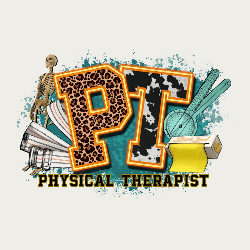 Pt Physical Therapist Western Zipper Hoodie by NancyCooperArtShop | Teevron