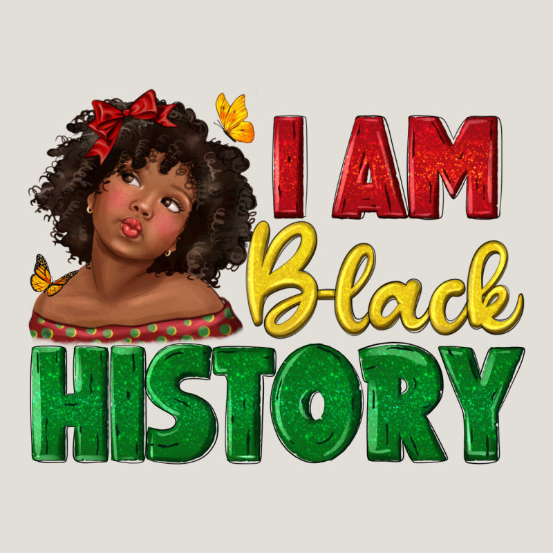 I Am Black History With Afro Black Girl Heavy Core Tee by texasbilliewilder | Teevron