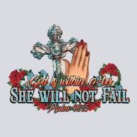 She Will Not Fail Psalm Christian Cross Pray Zipper Hoodie | Teevron