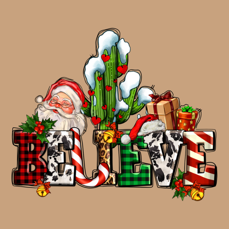 Believe Christmas And Santa Vintage Tee by AdoDesignShop | Teevron