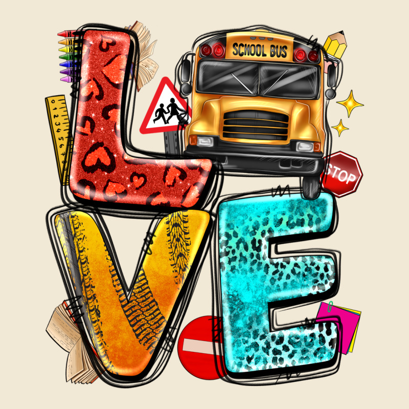 Love School Bus Premium Tee by texasbilliewilder | Teevron