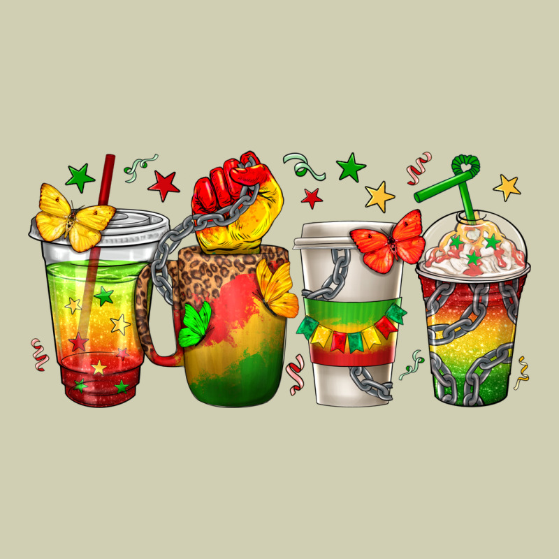 Juneteenth Coffee Cups Heavy Core Tee by texasbilliewilder | Teevron