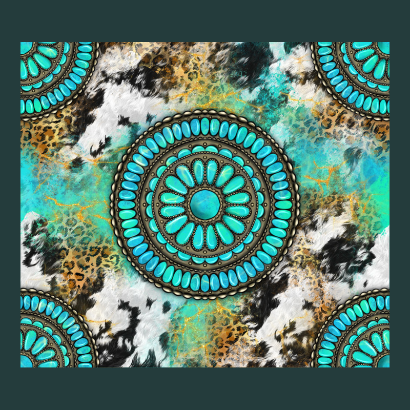 Gemstone Leopard Cowhide Classic Tee by NancyCooperArtShop | Teevron