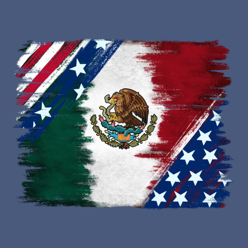 Mexican With American Flag Vintage Hoodie by RanaPortraitStore | Teevron