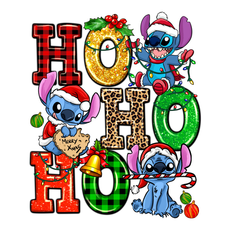 Ho Ho Ho Stitch Premium Tee by AdoDesignShop | Teevron