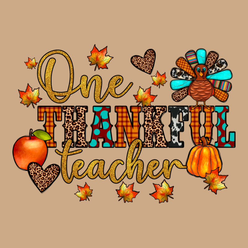 One Thankful Teacher Vintage Hoodie by JahusDesignShop | Teevron
